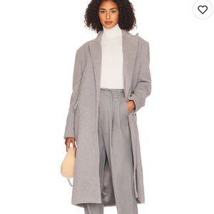 Line & Dot Coat (Grey, M) - NEW W TAGS